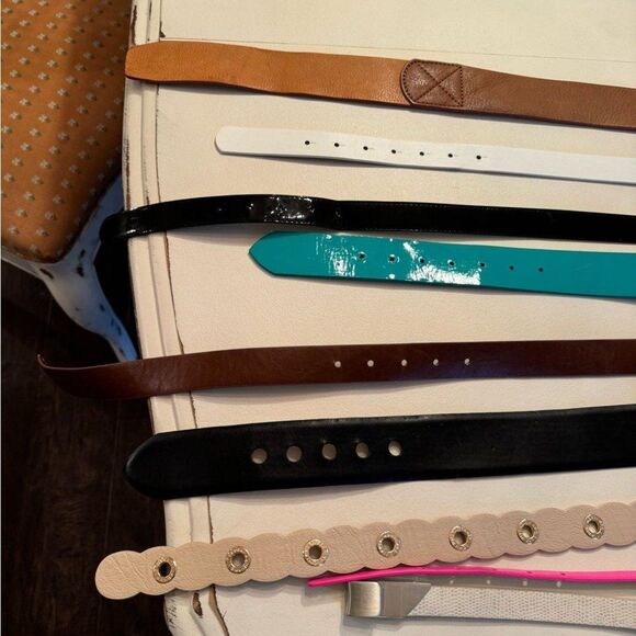 Lot of 9 fashion belts - Picture 5 of 10